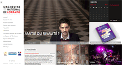 Desktop Screenshot of orchestrenational-lorraine.fr